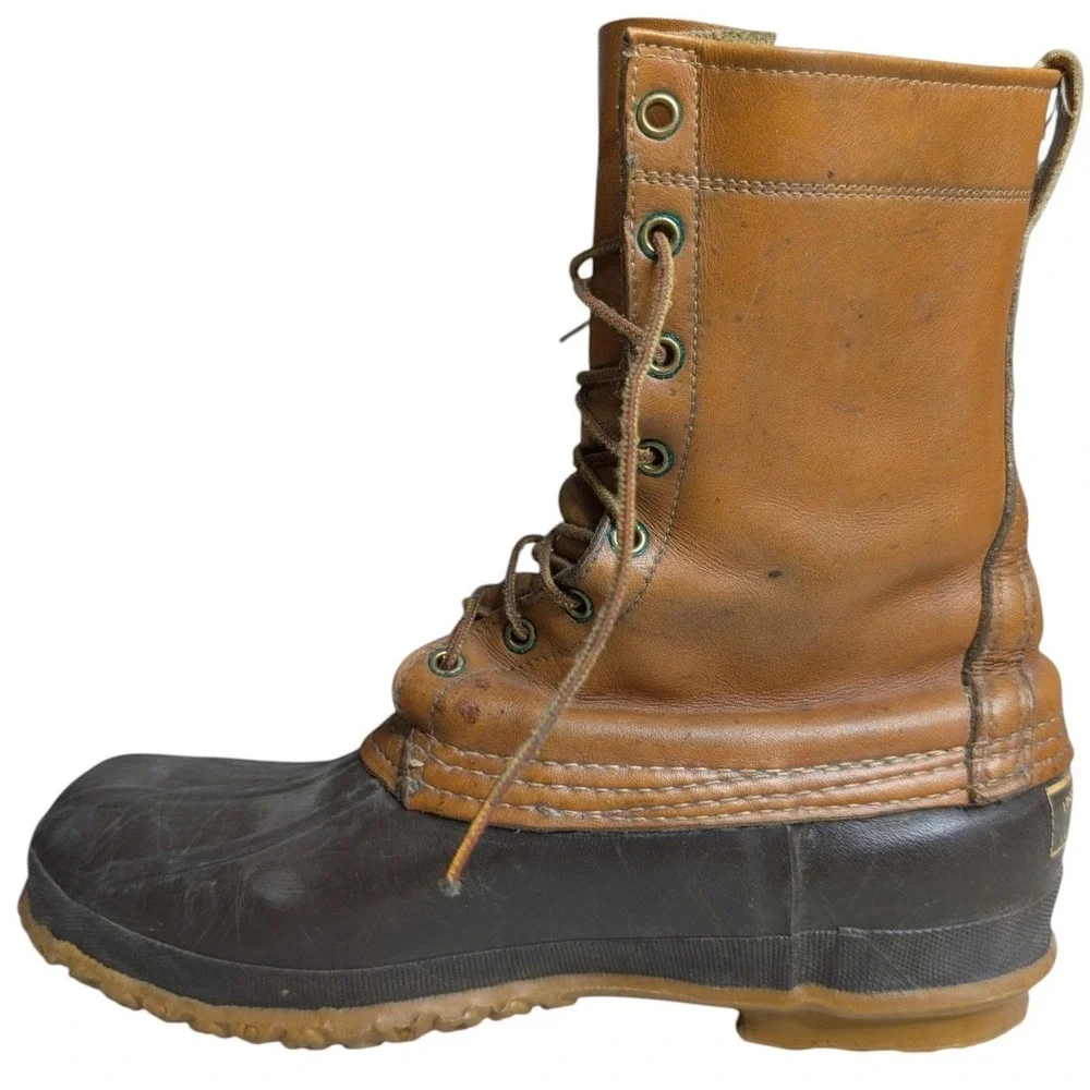 L.L.Bean Maine Hunting Shoe Mens 10M Brown 10